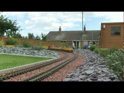 how to lay g gauge track