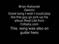 Gemini - Brian Kahanek