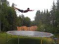 Trampoline Tricks w/ double frontflip