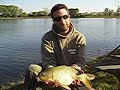 Una carpa pescata da Diego ai laghi Mella (bs) Una carpa pescata da Diego ai laghi Mella (bs)