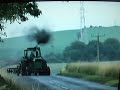 John Deere 6030. smoking.