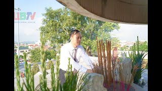 Đoàn đại biểu dự Đại hội Đảng bộ phường Uông Bí dâng hương tại nghĩa trang liệt sĩ và Di tích lịch sử lưu niệm sự kiện Bác Hồ về thăm Uông Bí