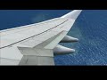 boeing 747   aterrizaje en tenerife sur