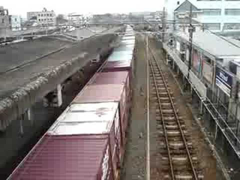2008.02.07　石山駅から貨物を見下ろす