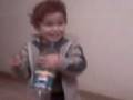 el es un futuro artista!!!