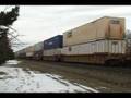 UP #4073 Leads Stacktrain East, Elmhurst, IL.