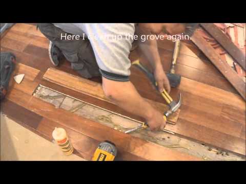 how to patch old wood floors
