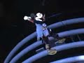 mickey saves the day and presents the party in the sky during the pirates of the caribbean party on our disney cruise! mickey is my hero!