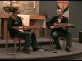 performance on nyckelharpa of spelmansgl�dje. performed by swedish musicians edward anderzon and elin skoglund in richboro pa, april 2007.