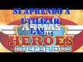 Armas de mis heroes preferidos