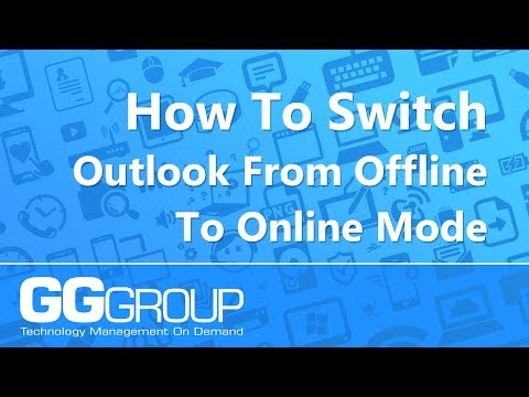how to turn outlook online