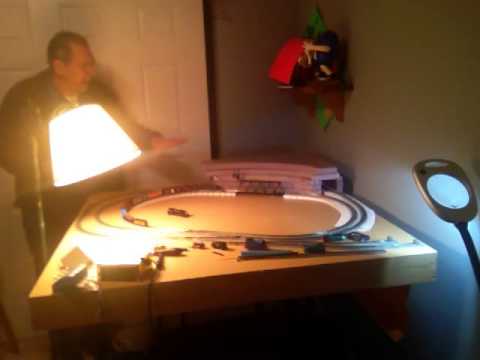 how to fasten n scale track