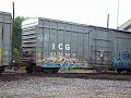 Westbound BNSF manifest at Grand Crossing with 2 CSX