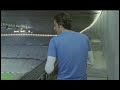 franck rib�ry & luca toni machen wettschie�en in der allianz-arena