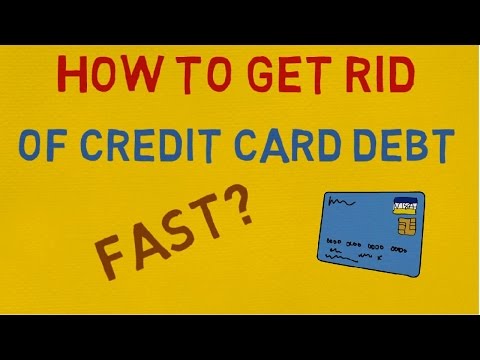 how to eliminate credit card debt fast