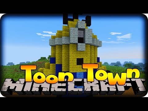 Minecraft TOON TOWN! - #5 MINION BATTLE!!! (Toon Town Mod)