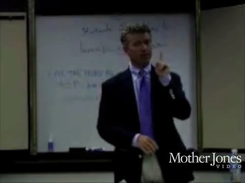 Rand Paul criticizing Ronald Reagan