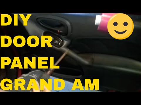 how to remove grand am door panel