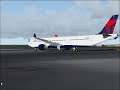 Delta Flight 253 AMS to DTW a routine flight (FS2004)