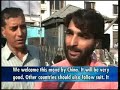 Local people welcomes China's visa policy on Kashmir