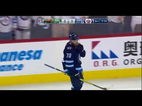 Joe Morrow 3-2 Goal Vs Wild Game 1 2018 Stanley Cup Playoffs