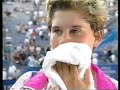 Monica セレス（セレシュ） interview 1991 全米オープン s-決勝戦（ファイナル）　