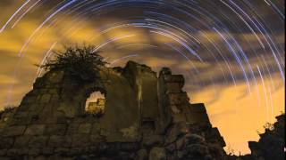 Time Lapse حركة النجوم من قرية صوبا Time Lapse حركة النجوم من قرية صوبا