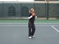 Fed Cup 2008 Israel Russia- シャラポワ Practicing