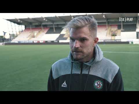 ÖSK PLAY: Erik Björndahl och Axel Kjäll efter matchen