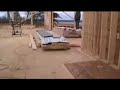 Cabin first floor framing - 11/10/2006