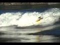 Freestyle whitewater kayaking and playboating