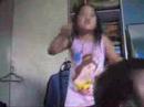 Sweetie and Alexie dancing Hi-5 Sweetie and Alexie dancing Hi-5