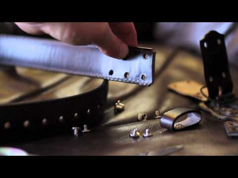 how to shorten a leather belt