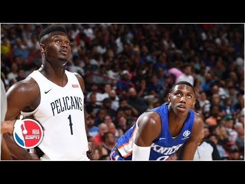 Video: Zion Williamson vs. RJ Barrett cut short due to California earthquake | 2019 NBA Summer League