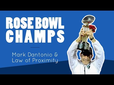 Mary Morrissey Shares How Mark Dantonio Used the Law of Proximity to Win the Rose Bowl