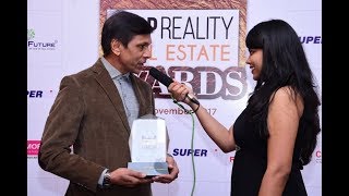AT PROPREALITY REAL ESTATE AWARD SHOW, An Interview of MR. MAHESH PATEL, BLUE LOTUS.