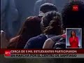 Estudiantes se toman las calles