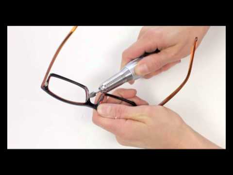 how to fit glasses nose pads