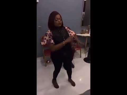 Funke Akindele Bello Shows Us Some Dance Moves