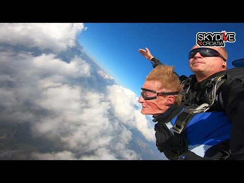 Skok za 70-ti rodendan - Skydive Croatia