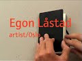 Moleskine Egon Lastad notebook @ Detour exhibition
