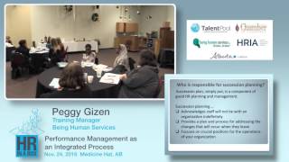 HR in a Box: Performance Management as an Integrated Process: Succession Planning with Peggy Gizen