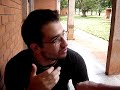 Marcelo Frango Schmid é entrevistado no anatômico Marcelo Frango Schmid é entrevistado no anatômico