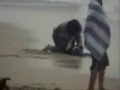 Porrada na praia