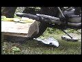 Cooking a trout on my BSA motorcycle