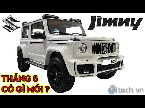Chào đón tháng 8 Suzuki Jimny màu trắng với bản độ Brabus cực ấn tượng | i-tech vn