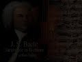 Bach: Sarabande in B-minor