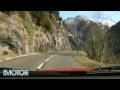 New MINI John Cooper Works convertible fast mountain run.