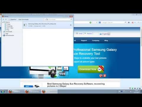how to recover photos from samsung galaxy y