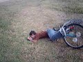 Accidente de bisicleta con Matias